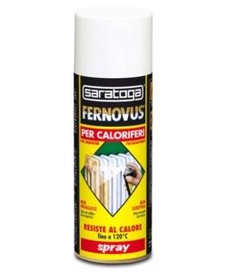 Fernovus smalto semipermanente spray bianco per caloriferi da 400 ml neutralizza e vernicia simultaneamente - saratoga.